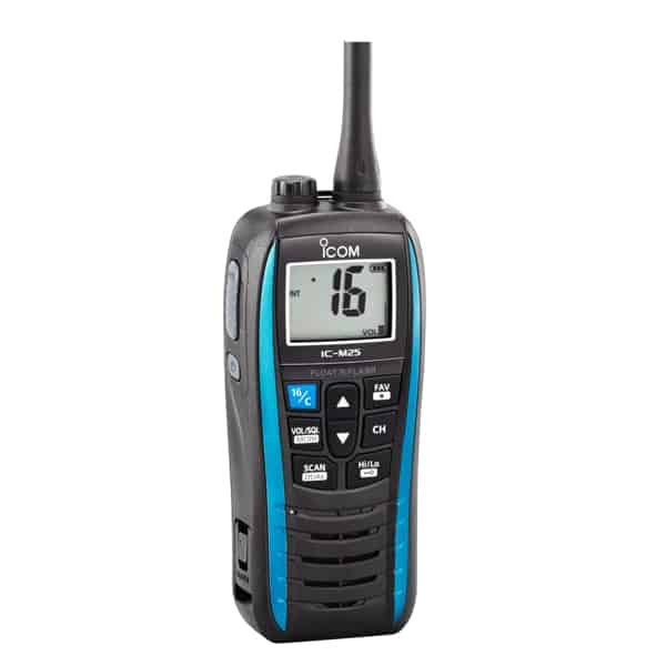 ICM25 Euro Portable VHF Marine Radio Seavoice Training